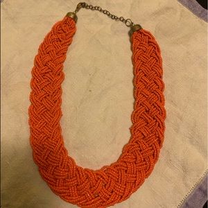 Rara Avis by Iris Apfel Tangerine Colored Bead Multi-Strand Necklace